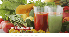 Desktop Screenshot of myhappyhealthyliving.com