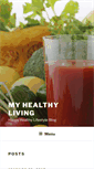 Mobile Screenshot of myhappyhealthyliving.com